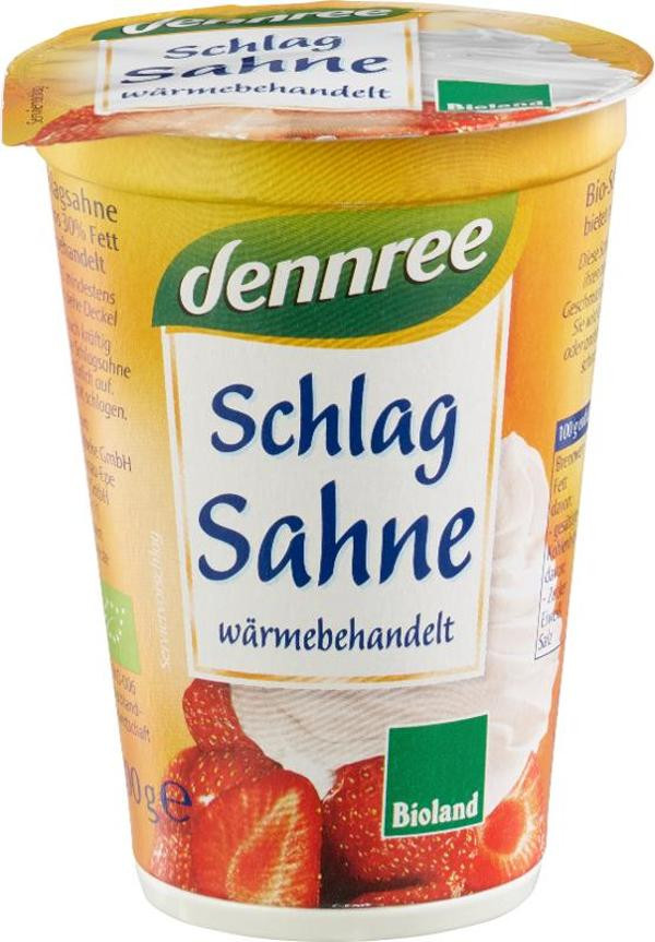 Produktfoto zu Schlagsahne 32% 200g dennree