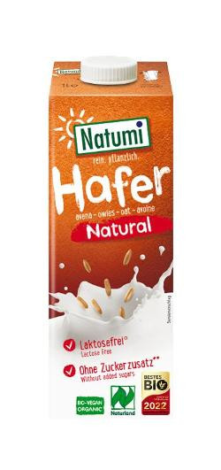 Produktfoto zu VPE Haferdrink natur 8x1 l Natumi