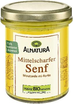 Produktfoto zu Mittelscharfer Senf 200g Alnatura