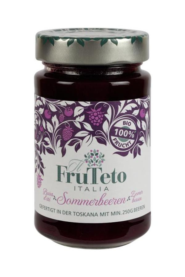 Produktfoto zu Fruchtaufstrich Sommerbeeren 250g FruTeto