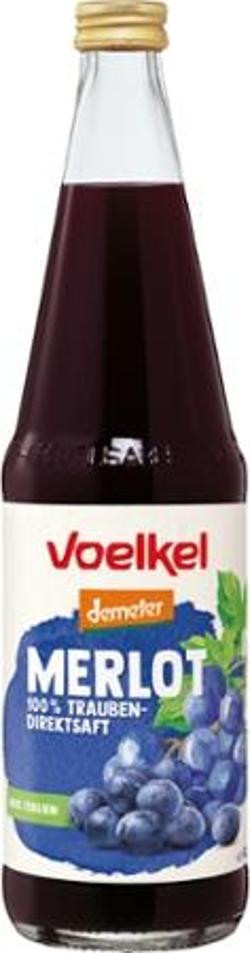 Produktfoto zu VPE Traubensaft rot Merlot 6x0,7 l Voelkel