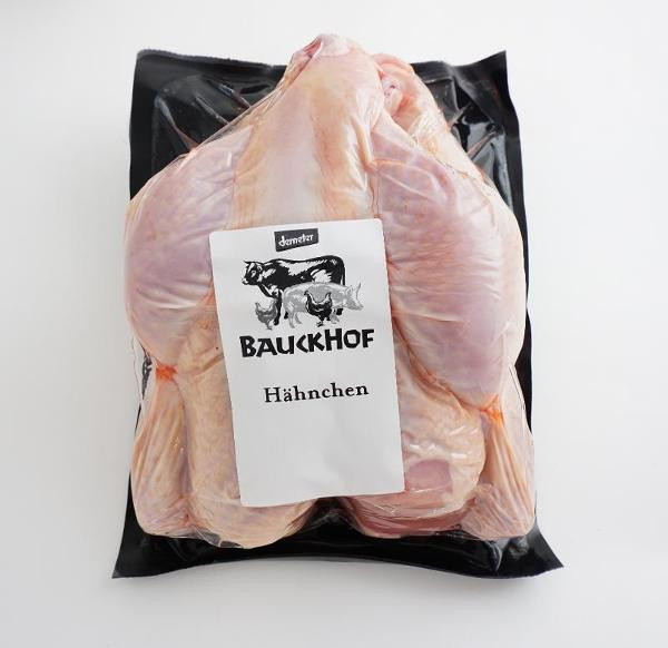 Produktfoto zu Hähnchen ohne Innereien ca. 1,4kg Bauckhof