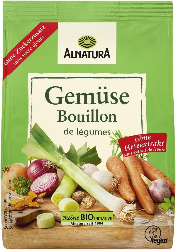 Produktfoto zu Gemüsebouillon hefefrei Nachfüllpackung 290g Alnatura