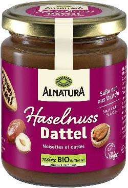 Produktfoto zu Haselnuss Dattel Creme 240g Alnatura