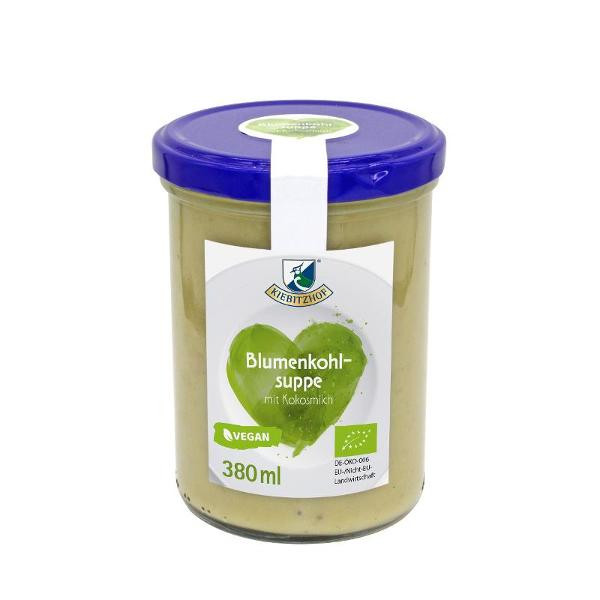 Produktfoto zu Suppenliebe Blumenkohlsuppe 380 ml Kiebitzhof