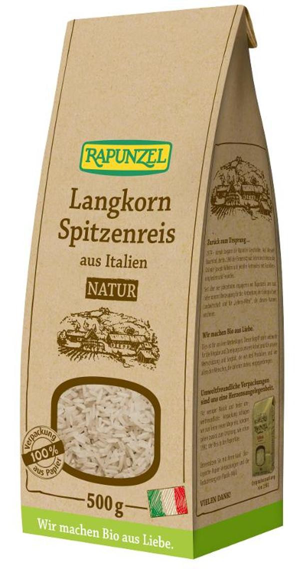 Produktfoto zu Langkorn Spitzenreis natur 500g Rapunzel