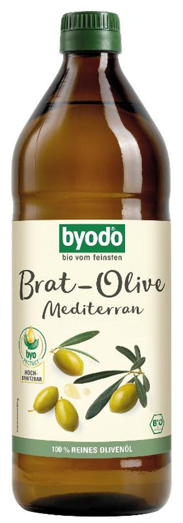 Produktfoto zu Brat-Olivenöl Mediterran 0,75l byodo