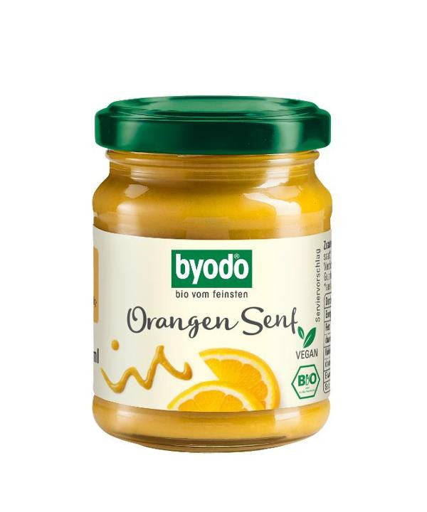 Produktfoto zu Orangensenf 125ml byodo