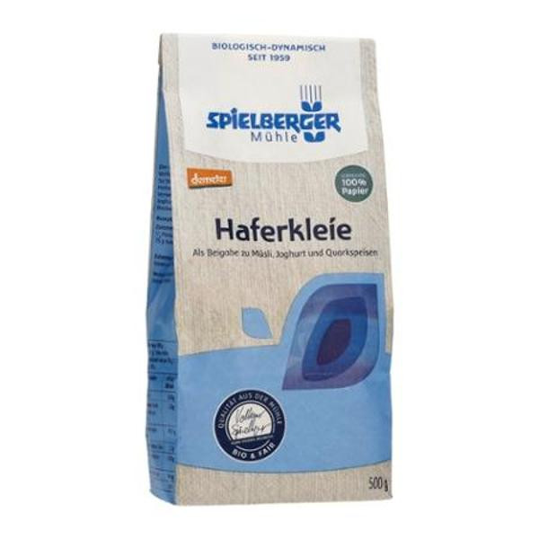 Produktfoto zu Haferkleie 500g Spielberger Mühle