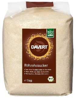 Produktfoto zu VPE Rohrohrzucker 8x1kg Davert