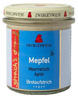 Produktfoto zu VPE Brotaufstrich streich's drauf "Mepfel" 160g  Zwergenwiese