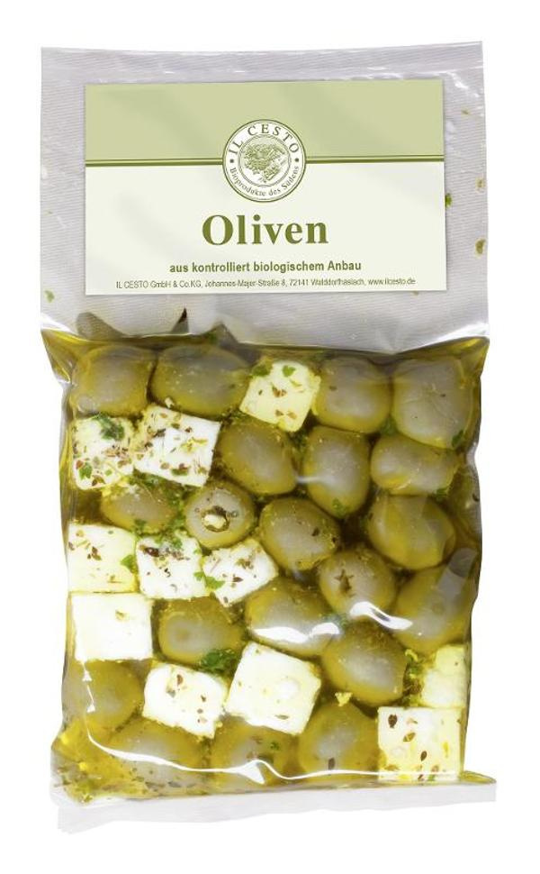 Produktfoto zu Feta-Oliven-Mix mariniert 200g Il Cesto