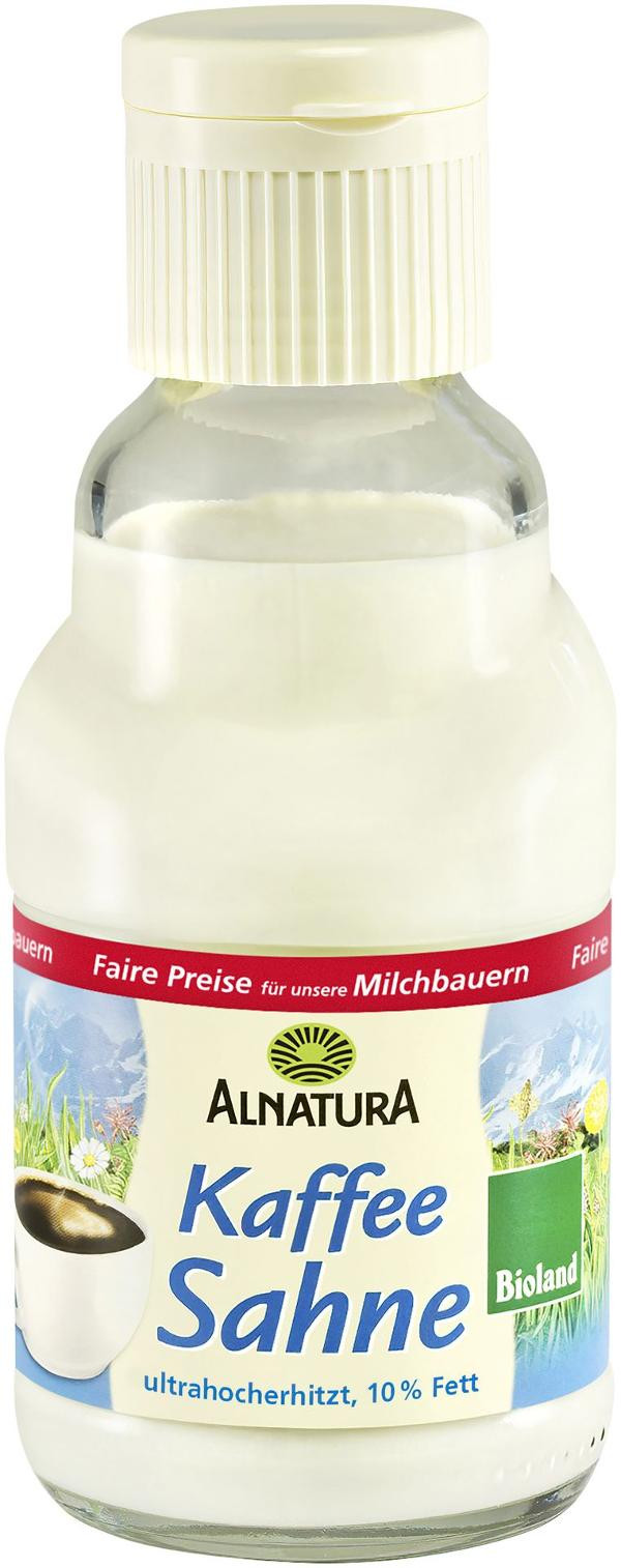 Produktfoto zu Kaffeesahne 165g Alnatura