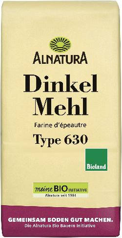 Produktfoto zu Dinkelmehl Type 630 1 kg Alnatura