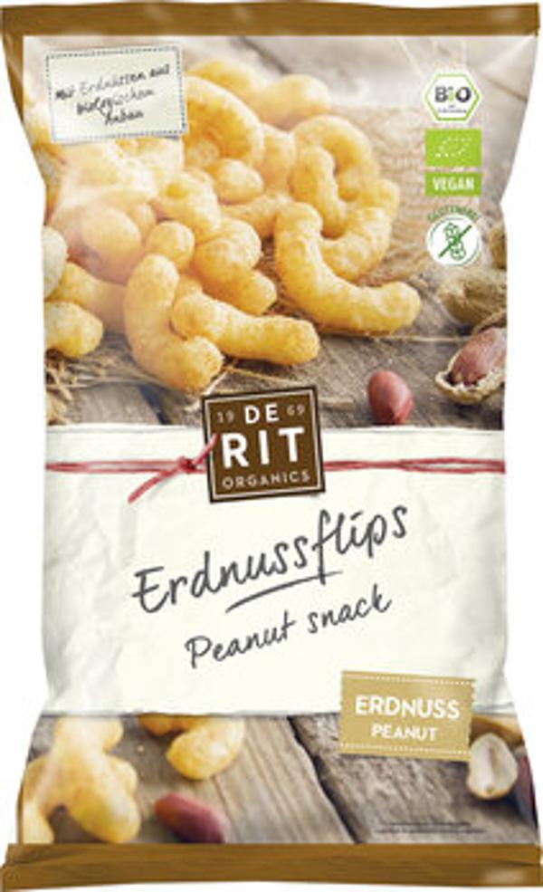 Produktfoto zu Erdnuss Flips 125g DeRit