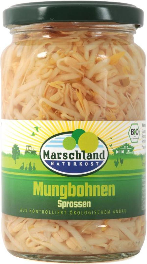 Produktfoto zu VPE Mungobohnensprossen 6x175g (Abtropfgewicht) Marschland