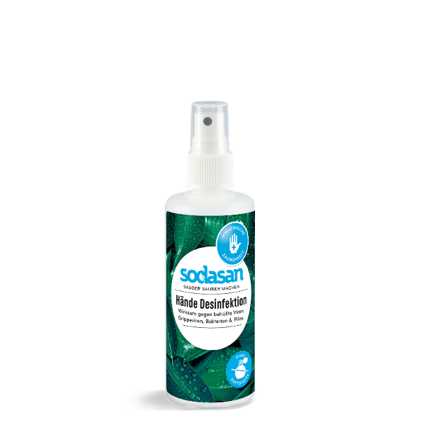 Produktfoto zu Hände Desinfektion Spray 100ml Sodasan