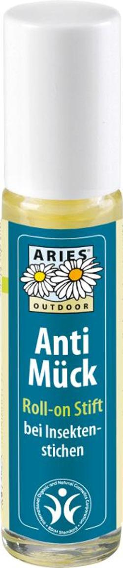 Produktfoto zu Anti Mück Roll-on Stift 10 ml Aries, lindert den Juckreiz