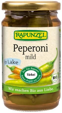 Produktfoto zu Peperoni mild in Lake 270g Rapunzel