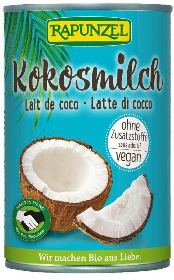 Produktfoto zu VPE Kokosmilch 6x400 ml Rapunzel