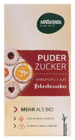 Produktfoto zu Puderzucker aus Roh-Rohrzucker 200g Naturata