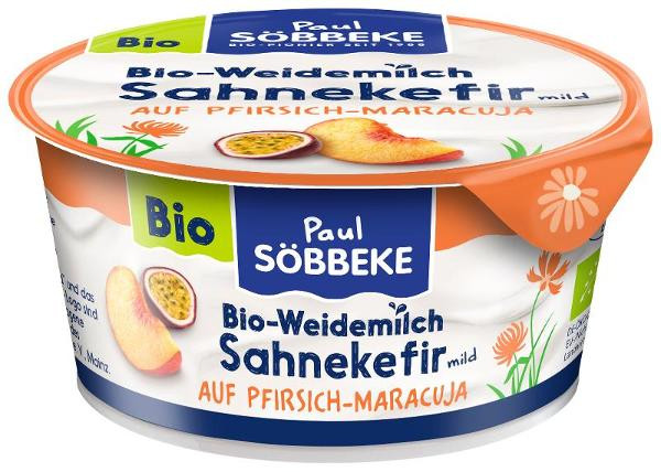 Produktfoto zu Sahnekefir auf Pfirsich-Maracuja 150g Söbbeke