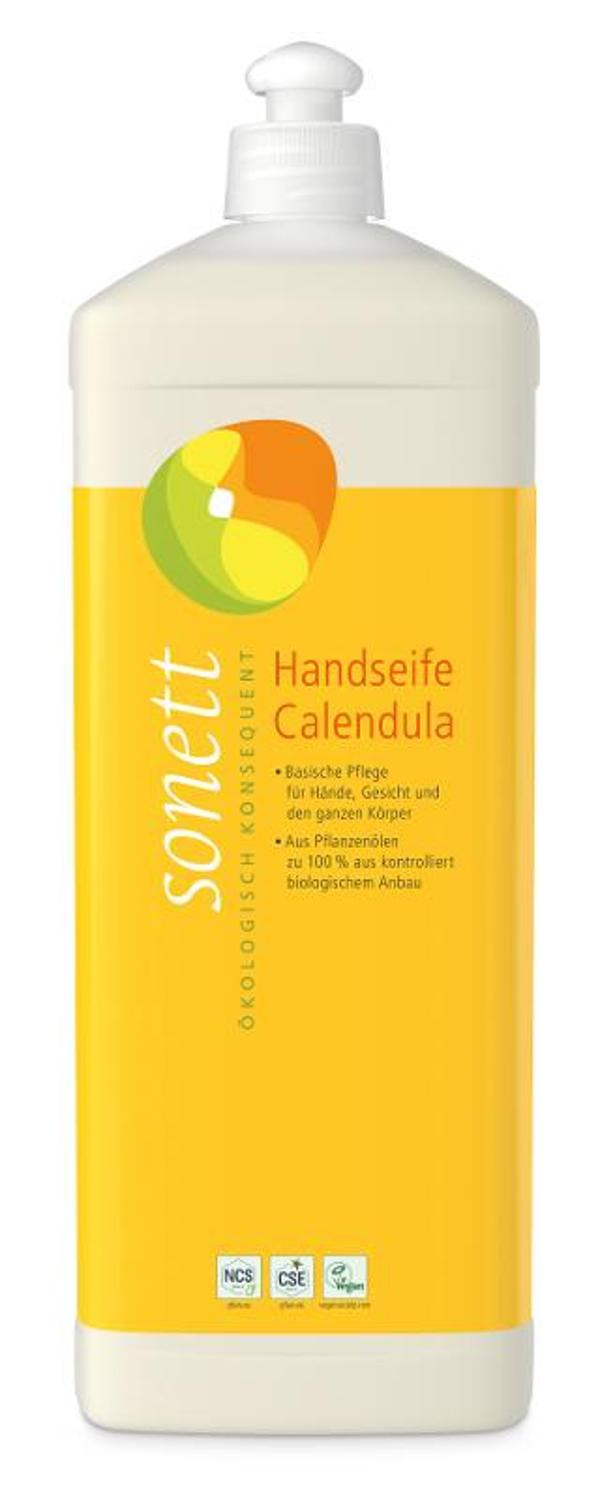 Produktfoto zu Handseife Calendula 1l Nachfüllpackung Sonett