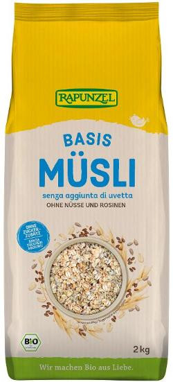 Produktfoto zu VPE Basismüsli 5x2kg Rapunzel