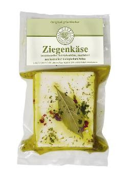 Produktfoto zu Original griechischer Ziegenkäse mariniert 43% 175g Il Cesto