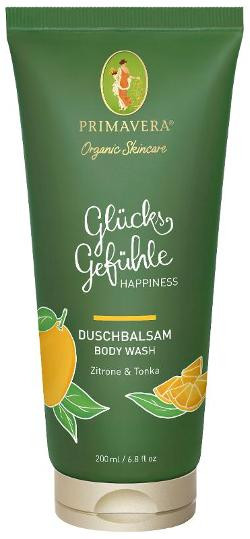 Produktfoto zu Duschbalsam Glücksgefühle 200ml Primavera