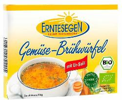 Produktfoto zu Gemüsebrühwürfel 66g Erntesegen