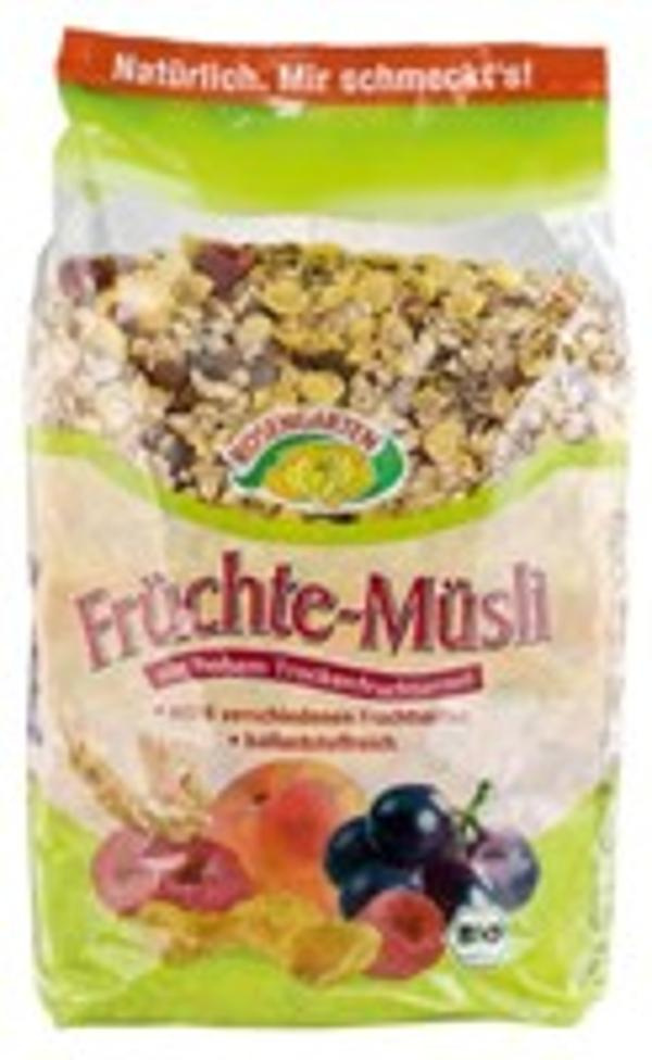 Produktfoto zu Früchte-Müsli 2000g Rosengarten