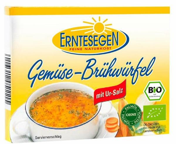 Produktfoto zu Gemüsebrühwürfel 66g Erntesegen