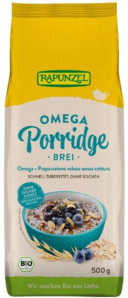 Produktfoto zu VPE Porridge Brei Omega 6x500g Rapunzel