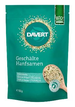 Produktfoto zu VPE Hanfsamen geschält 8x150g Davert