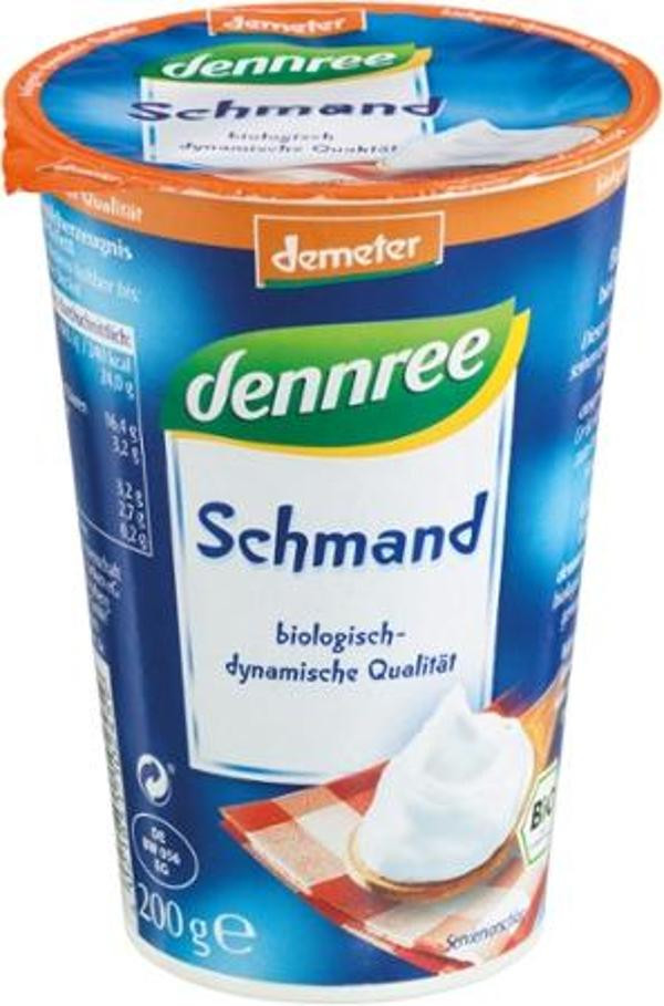 Produktfoto zu Schmand 24% 200g dennree