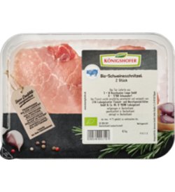 Produktfoto zu Schweineschnitzel 2 St. ca. 300g Königshofer