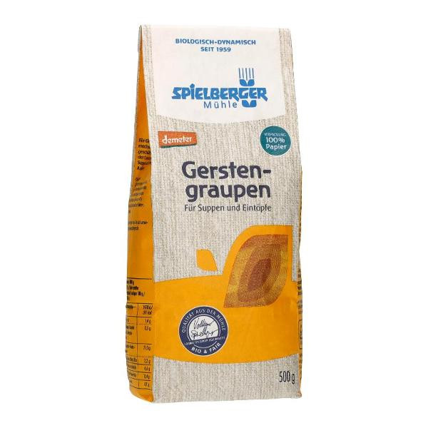 Produktfoto zu VPE Gerstengraupen 4x500g Spielberger