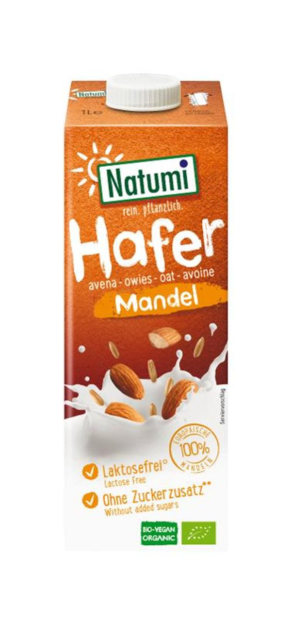 Produktfoto zu Hafer Mandel Natural 1l Natumi