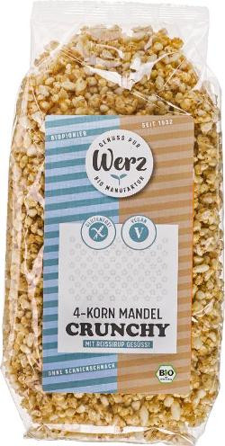 Produktfoto zu VPE 4-Korn Mandel Crunchy 6x250g Naturkornmühle Werz