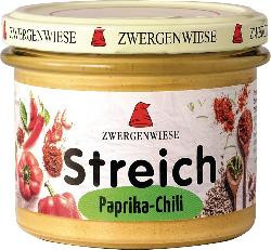 Produktfoto zu Streich Paprika Chili 180g Zwergenwiese