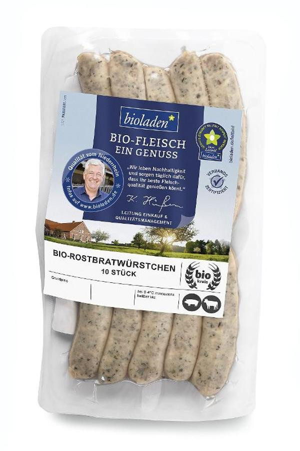 Produktfoto zu Rostbratwürstchen Nürnberger Art 200 g bioladen