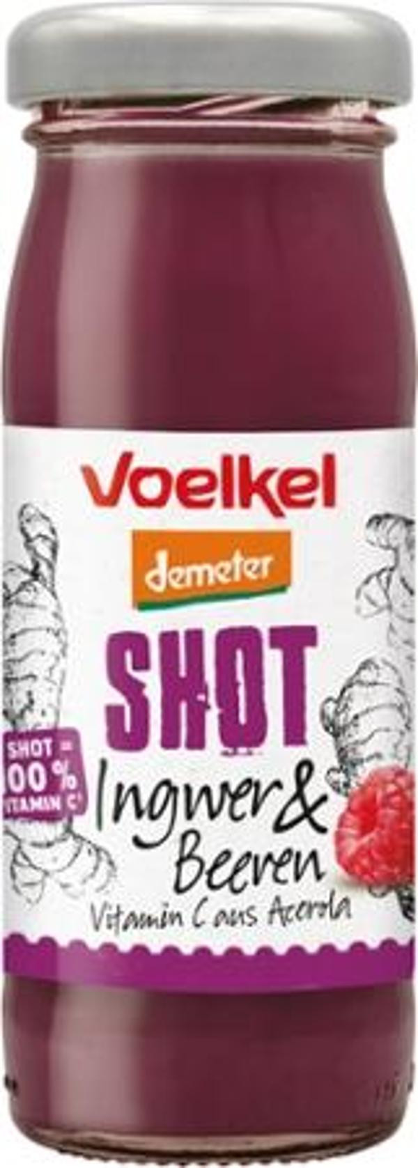 Produktfoto zu VPE Shot Ingwer & Beere 8x95ml Voelkel