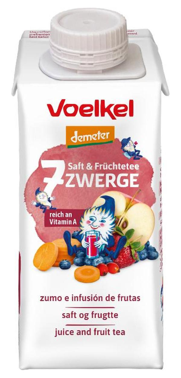 Produktfoto zu VPE 7-Zwerge-Kindersaft 24x0,2 l Voelkel