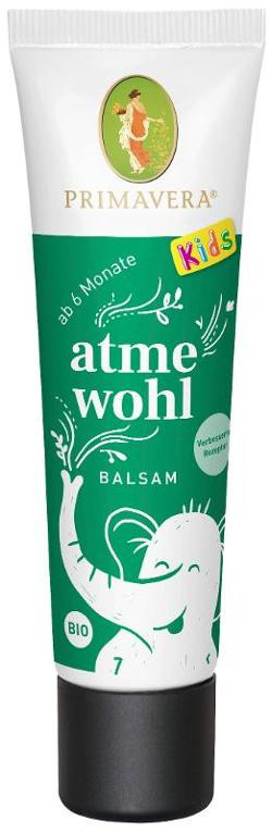 Produktfoto zu Atmewohl Baby & Kinder Balsam 30ml Primavera