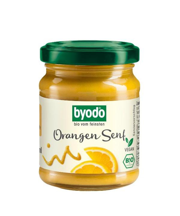 Produktfoto zu Orangensenf 125ml byodo