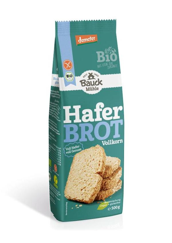 Produktfoto zu VPE Haferbrot Backmischung glutenfrei 6x500g Bauckhof