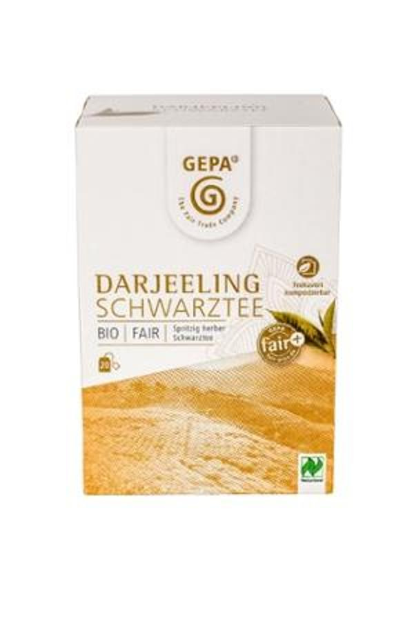 Produktfoto zu Darjeeling Schwarztee 40g 20TB GEPA