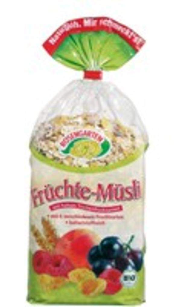 Produktfoto zu Früchtemüsli 750g Rosengarten