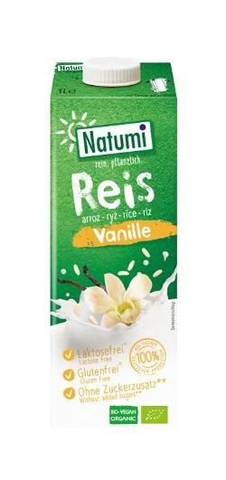 Produktfoto zu Reisdrink Vanille 1l Natumi